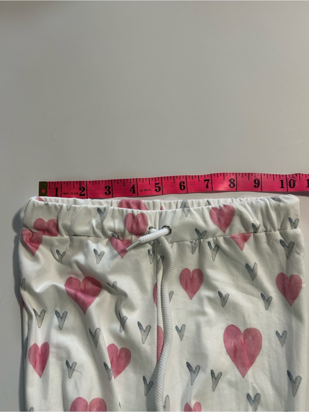 Heart Pattern Ruched Stack Leggings Set Colourful NWOT - Picture 8 of 10
